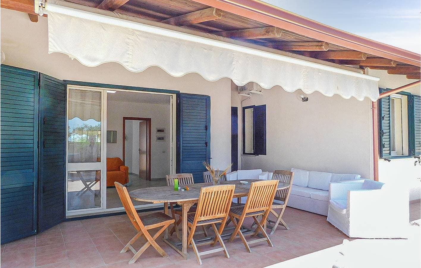 Appartement mit Meerblick, Parkplatz und Internet - 1000m zum Strand 1