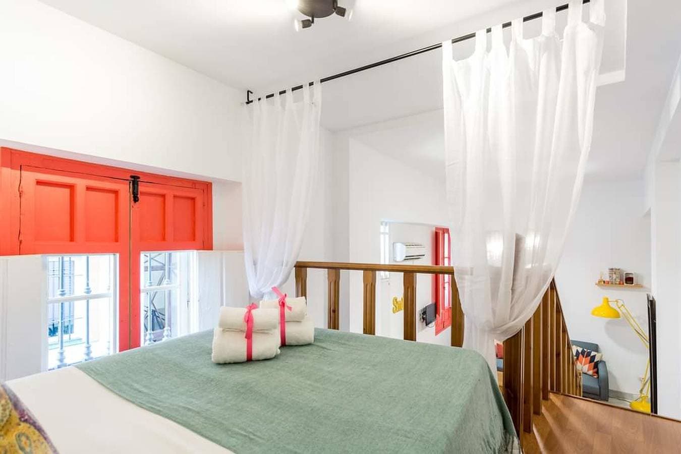 Foto 11 von 24: Maisonettewohnung 'Dúplex con Encanto en el Centro Histórico de Sevilla' mit WLAN, Klimaanlage und voll ausgestatteter Küche