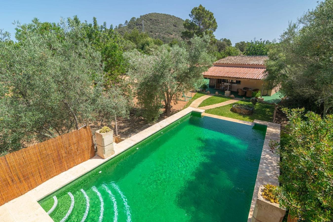 Cas Conill - Charmantes Landhaus mit privatem Pool im Süden der Insel. Wifi gratis. 1