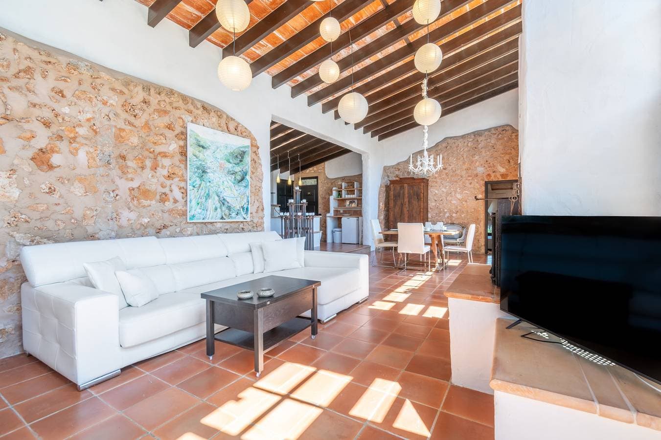 Foto 11 von 43: Landhaus 'Na Timonera' nahe der wunderschönen Cala Mondragó, mit privatem Pool und WLAN