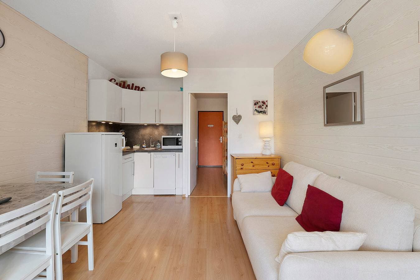 Foto 3 von 28: Studio "Les Fontettes 2" 50 m von den Skipisten mit Balkon