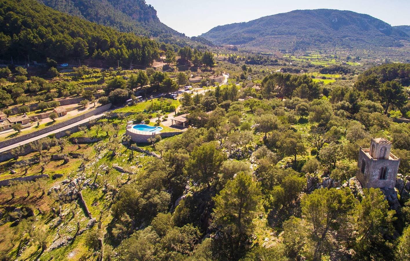 Foto 5 von 47: Apartment mit Meerblick, Pool und Terrasse, 1,5 km von Port de Valldemossa entfernt.