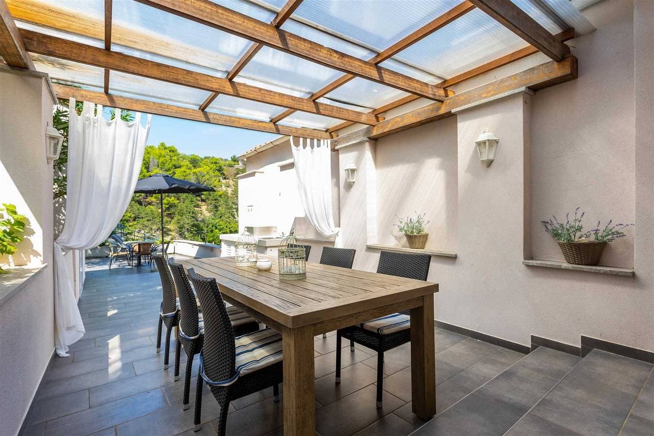Foto 6 von 32: Ferienwohnung am Meer mit Panoramablick auf Meer