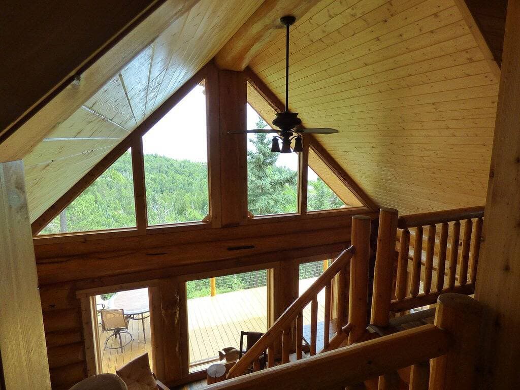 Foto 2 von 49: Tettegouche Cedar Log Cabin Unglaubliche Aussicht auf den Oberen See