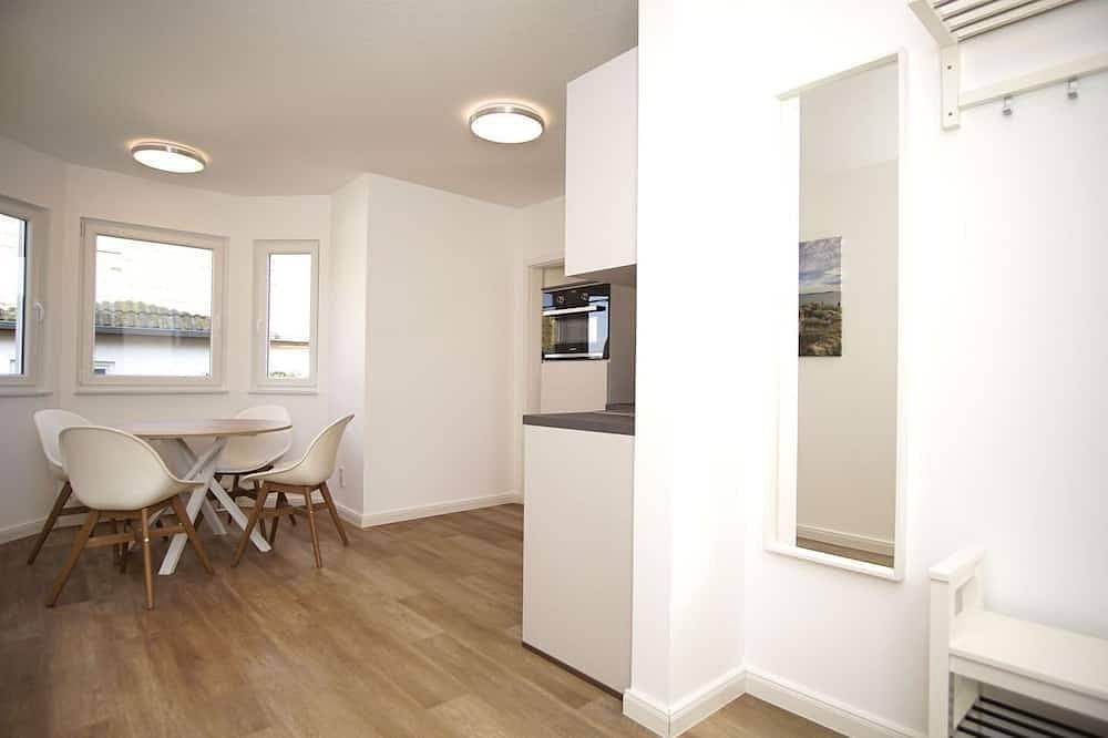 Foto 12 von 19: Ferienwohnung mit Terrasse in ruhiger Lage - Haus Südperd FeWo Dünenrose - Haus