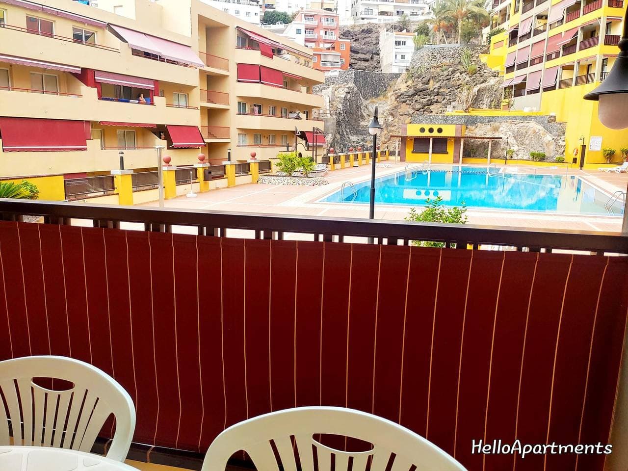 Foto 7 von 25: Schöne moderne Wohnung in Playa de La Arena mit Terrasse und Pool