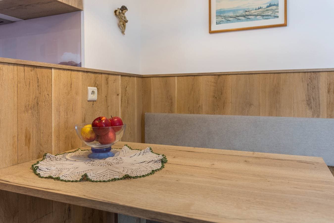 Foto 10 von 26: Gemütliche Ferienwohnung "Santner Villa Erna" mit Blick auf die Berge