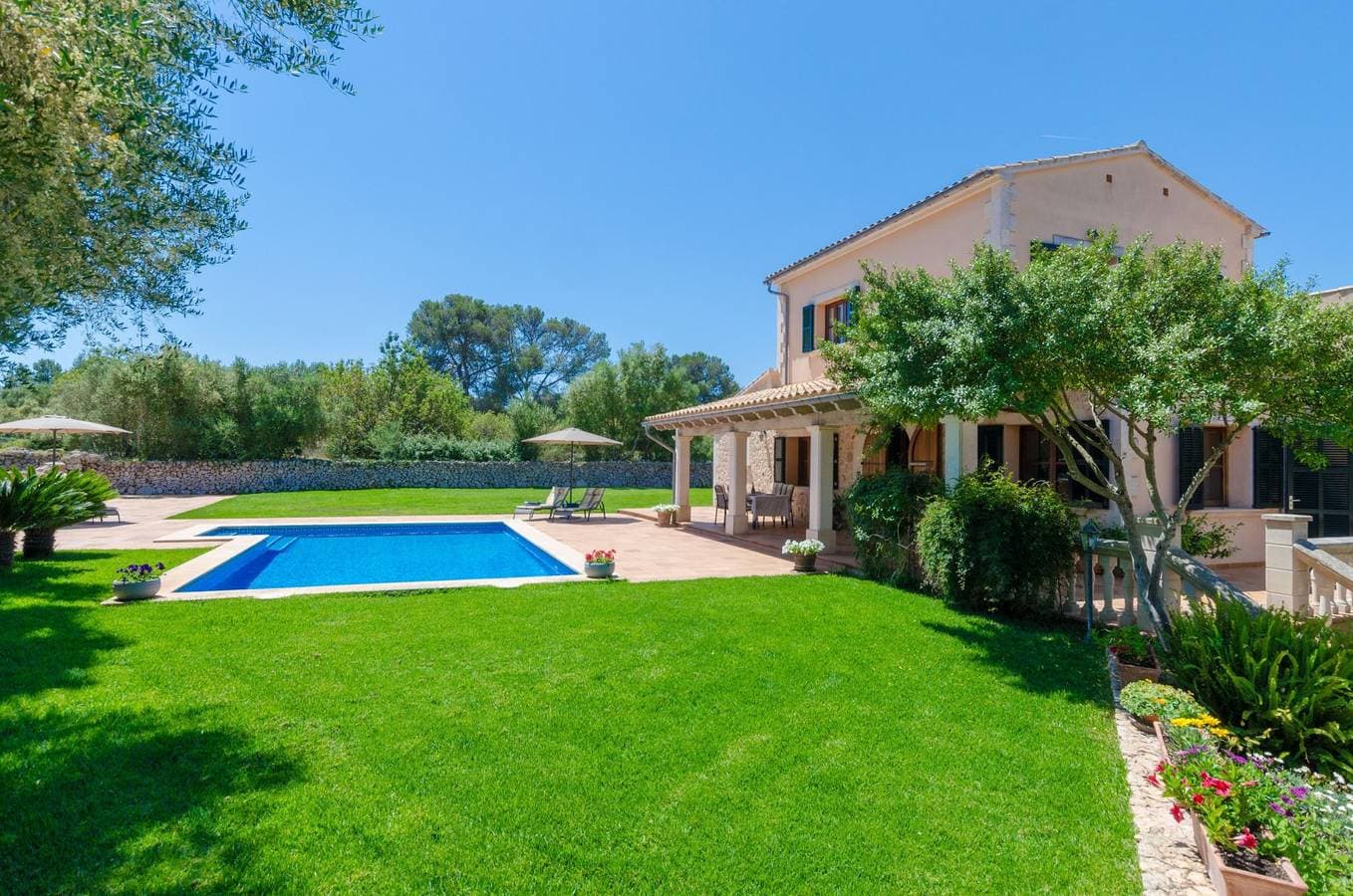 Foto 4 von 45: Es Vedat  6- Ferienhaus mit privaten Pool in Lloret De Vistalegre. WiFi gratis