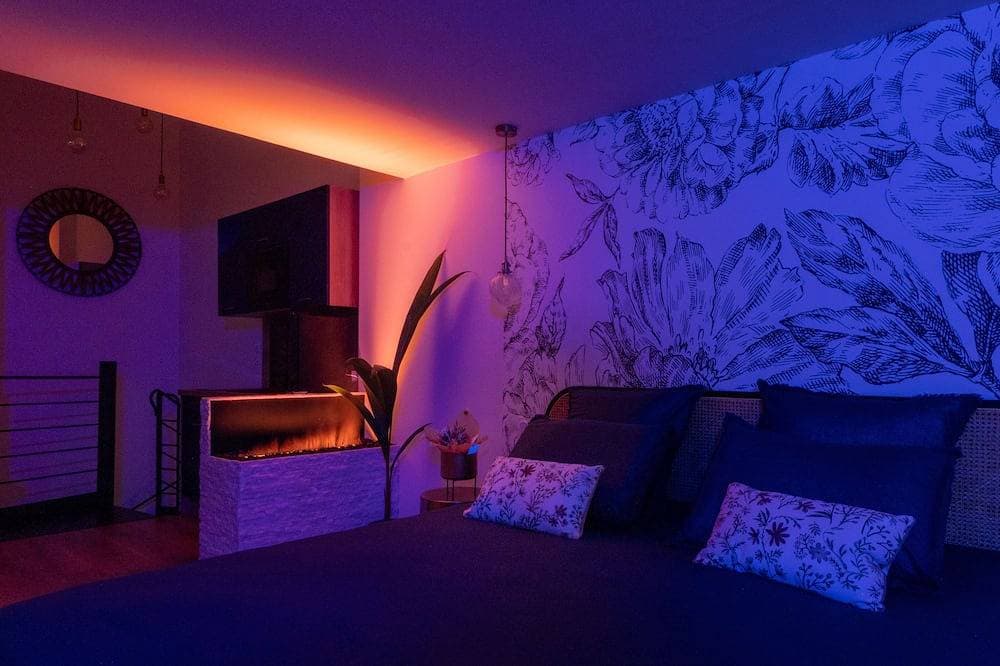 Foto 5 von 17: Viens on S'aime - Suite Avec Jacuzzi et Sauna Privatifs en Sologne