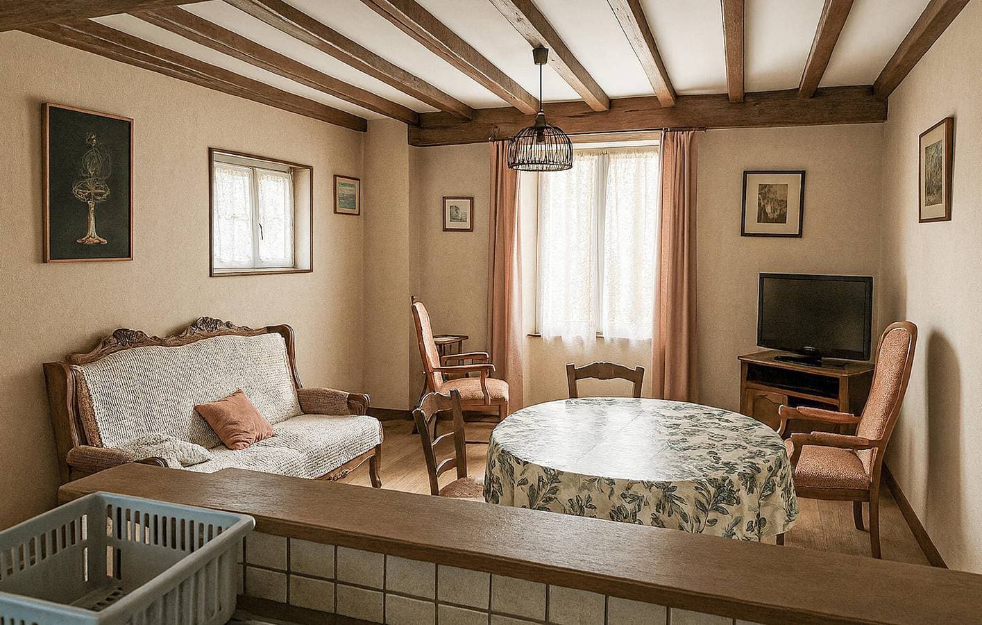 Foto 5 von 18: Gemütlich, 1,5 km vom Strand entfernt: 2-Zimmer-Wohnung mit Garten und WLAN