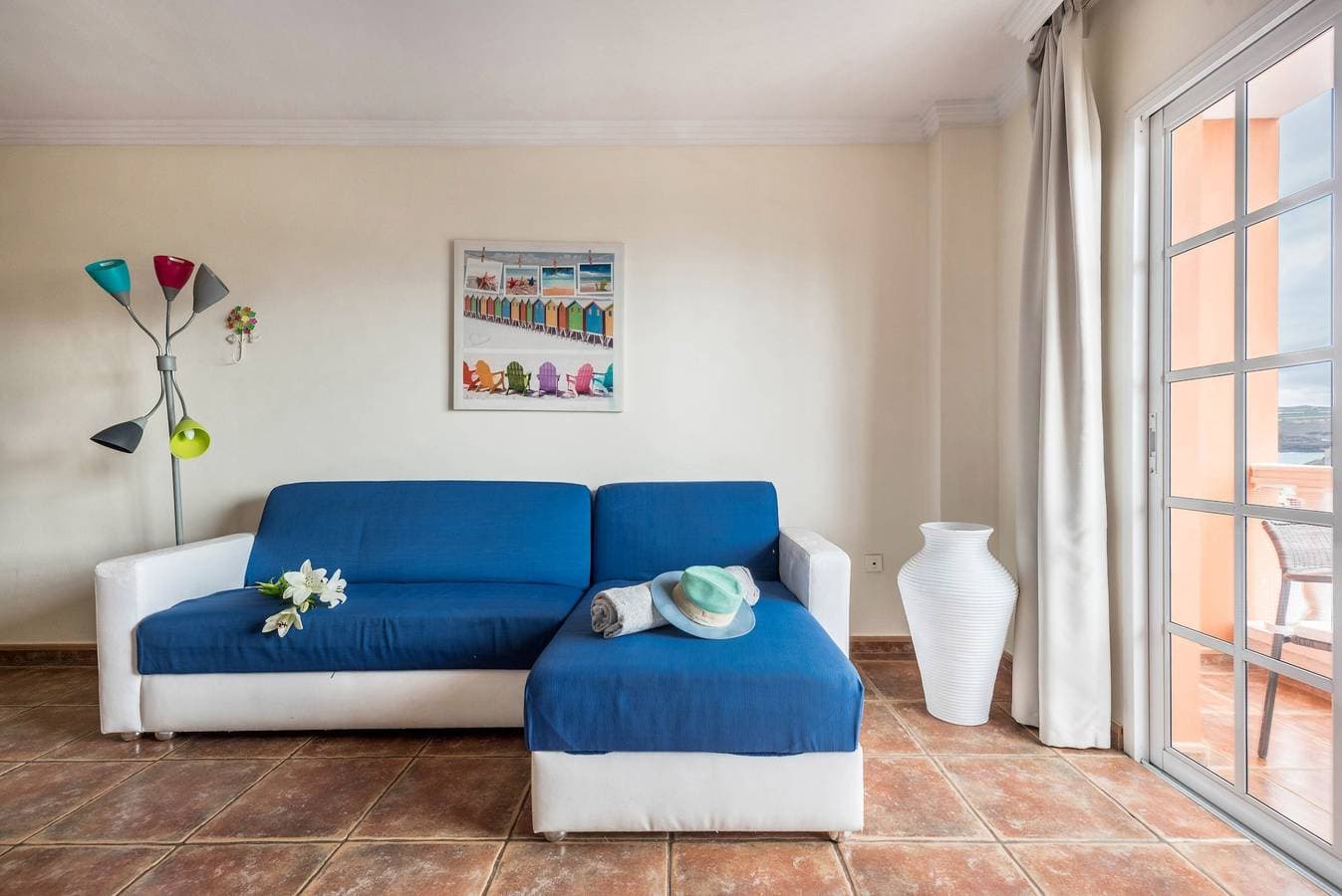 Foto 5 von 20: Ferienwohnung "Carla 1A" in Playa San Juan mit Blick auf das Meer und die Berge