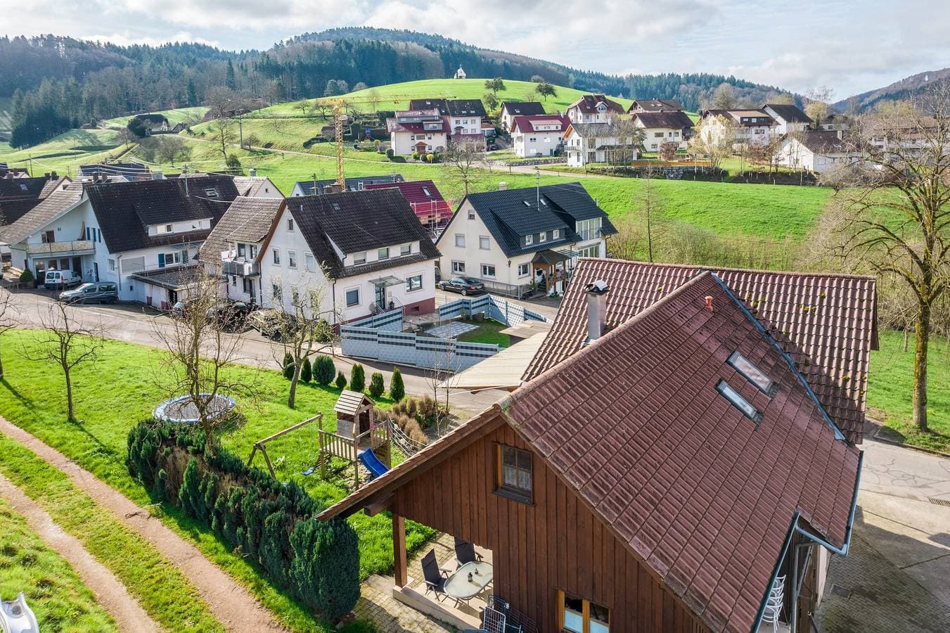 Foto 6 von 30: Nähe Europapark, Maisonette-Ferienwohnung 1, 70qm mit Terrasse, Spielplatz und WLAN