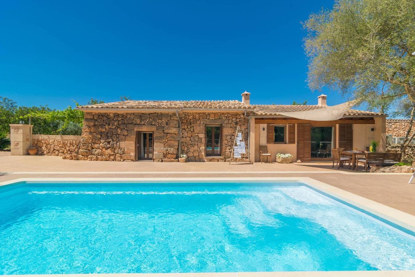 Foto 4 von 39: Es Tancat Prim - Ferienhaus mit privaten Pool in Algaida. WiFi gratis