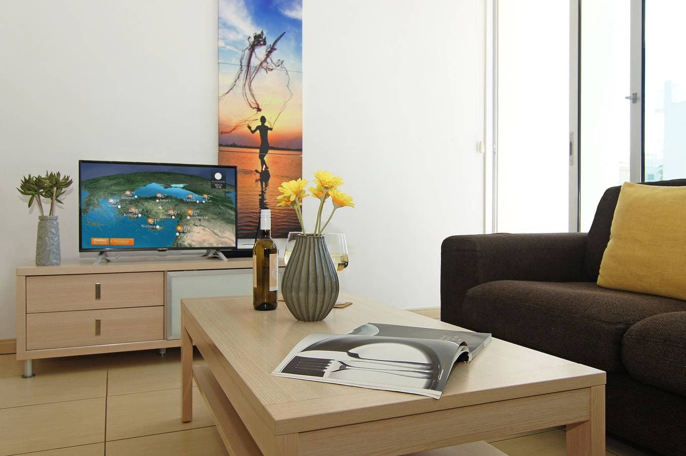 Foto 3 von 35: Ferienwohnung für 5 Personen mit Balkon