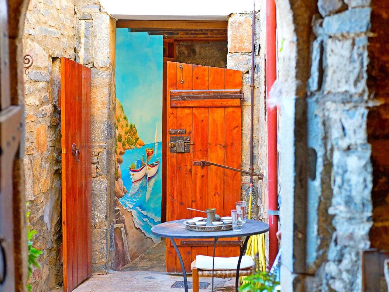 Foto 13 von 42: Authentisches Kreta Elounda Haus mit Meerblick Margarita