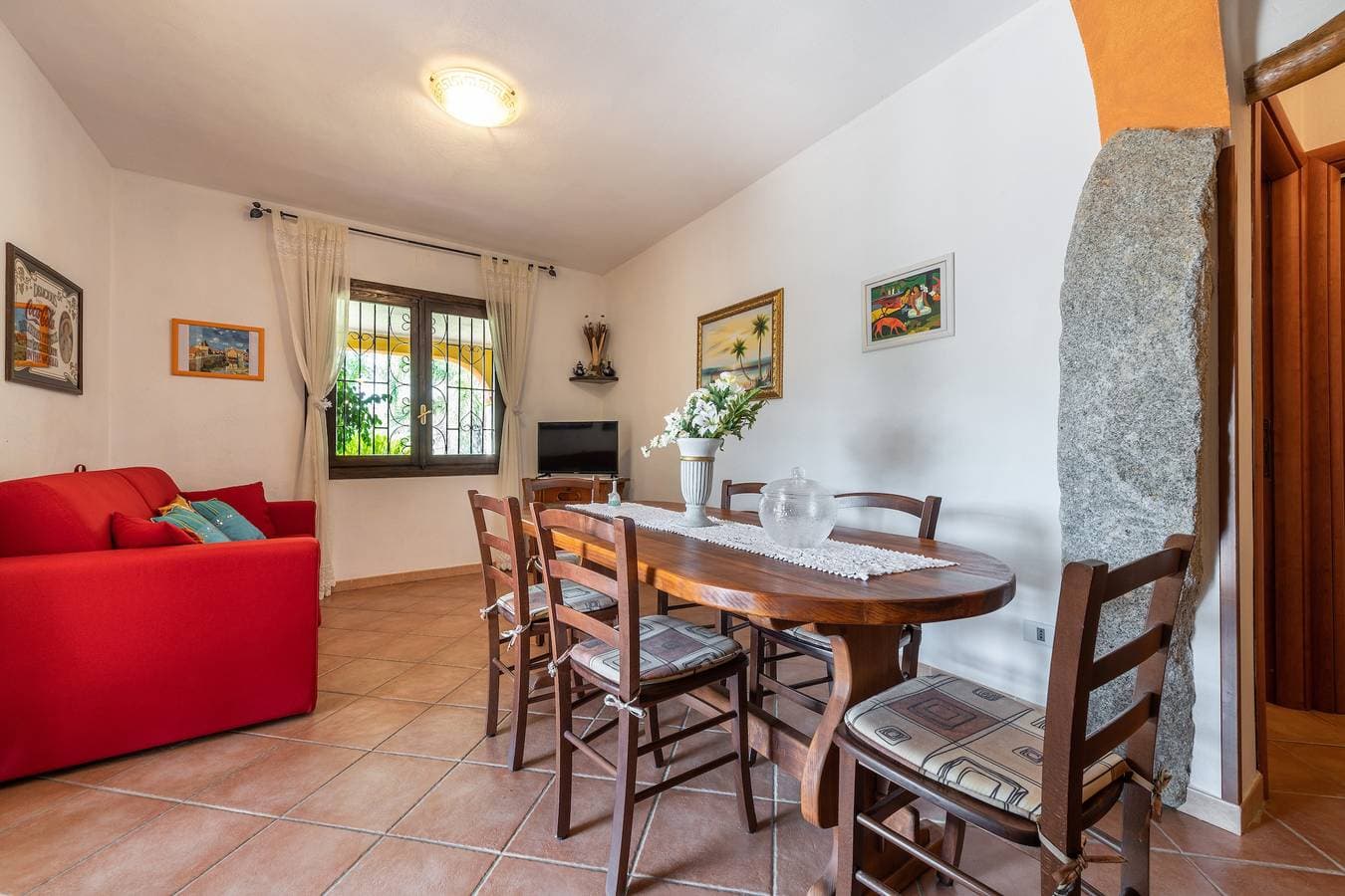 Foto 6 von 26: Ferienwohnung "Villa Mallus" mit Blick auf die Berge