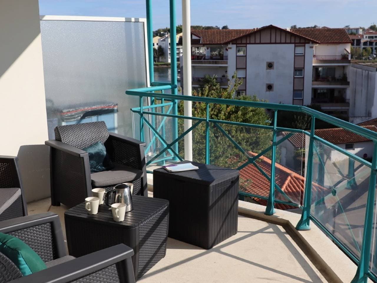 Foto 2 von 19: Wohnung in Ciboure mit beheiztem Pool und Privatparkplatz
