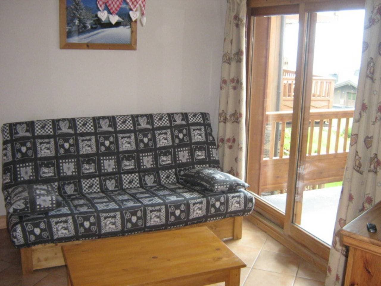 Foto 8 von 12: Appartement 'Les Alpages' mit Bergblick, Balkon und WLAN