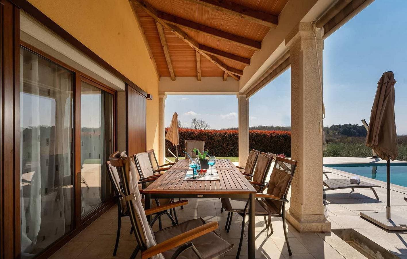 Foto 11 von 49: Gemütliche 2-Zimmer-Wohnung mit Pool und Terrasse in der Nähe der Restaurants und Sehenswürdigkeiten von Visnjan