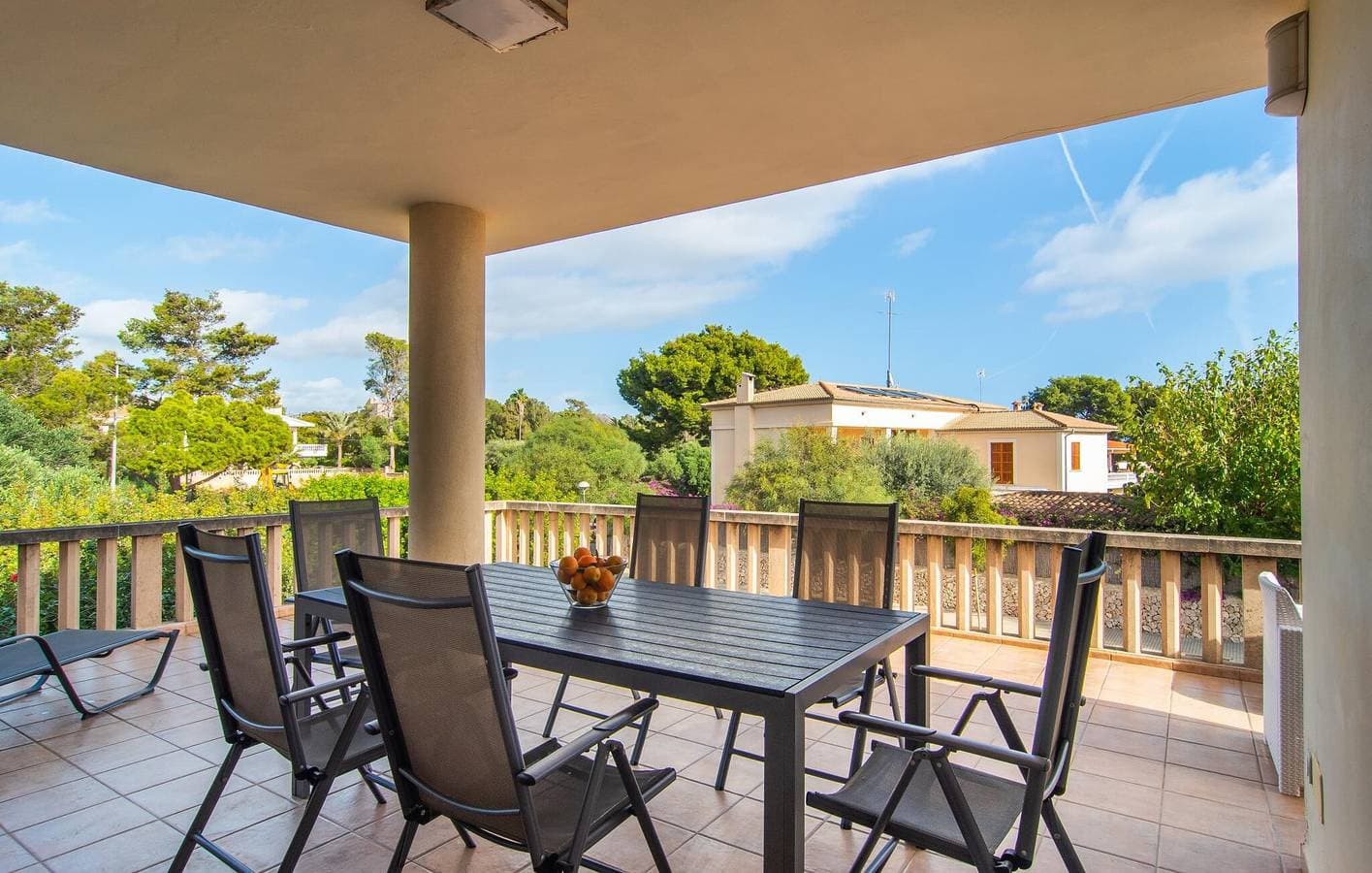 Foto 13 von 47: Gemütliches Appartement mit Terrasse, Pool & AC, 1km bis Cala Petita