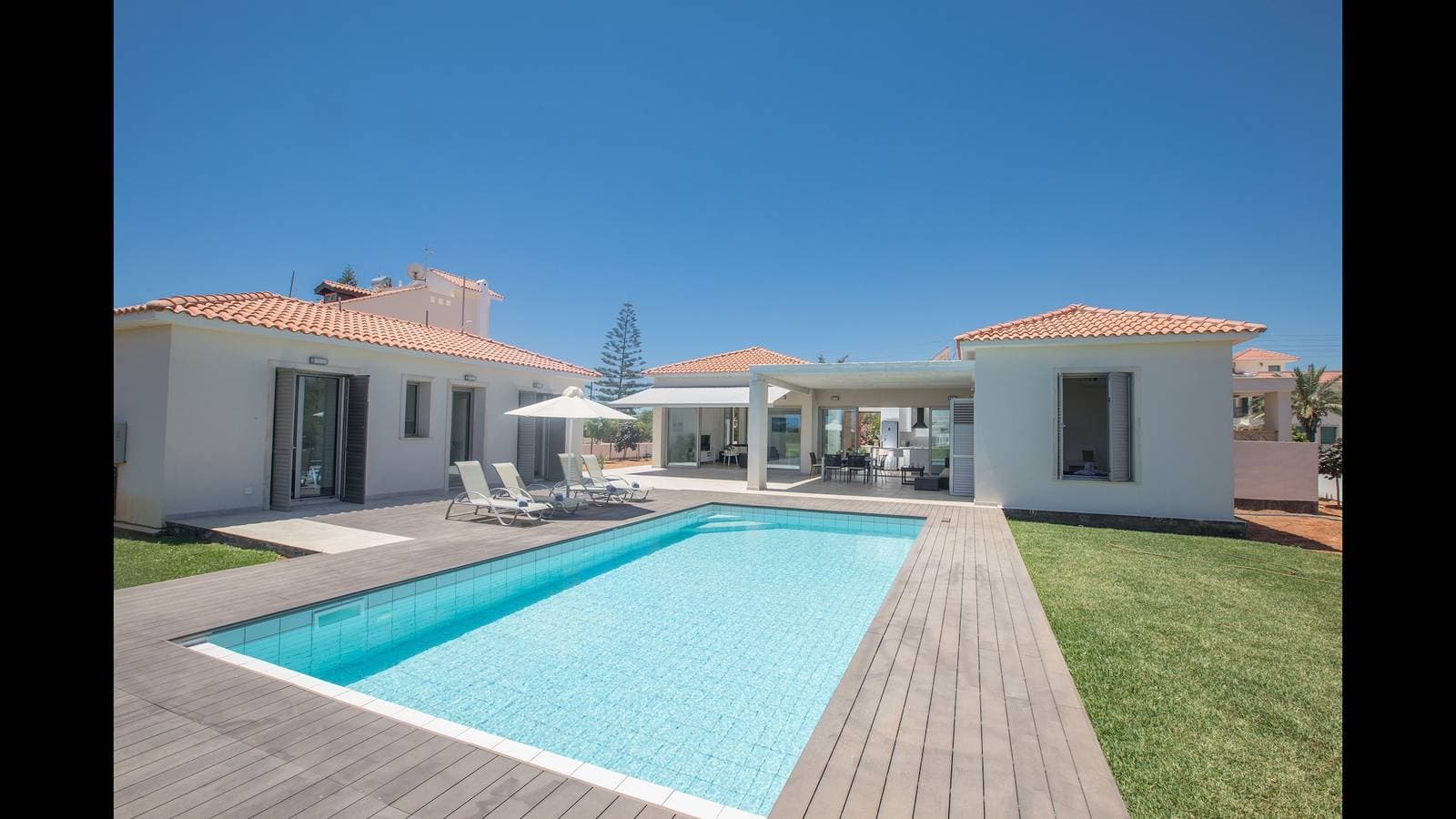 Protaras Holiday Villa Kg81 Private Villa mit 3 Schlafzimmern und Pool 1