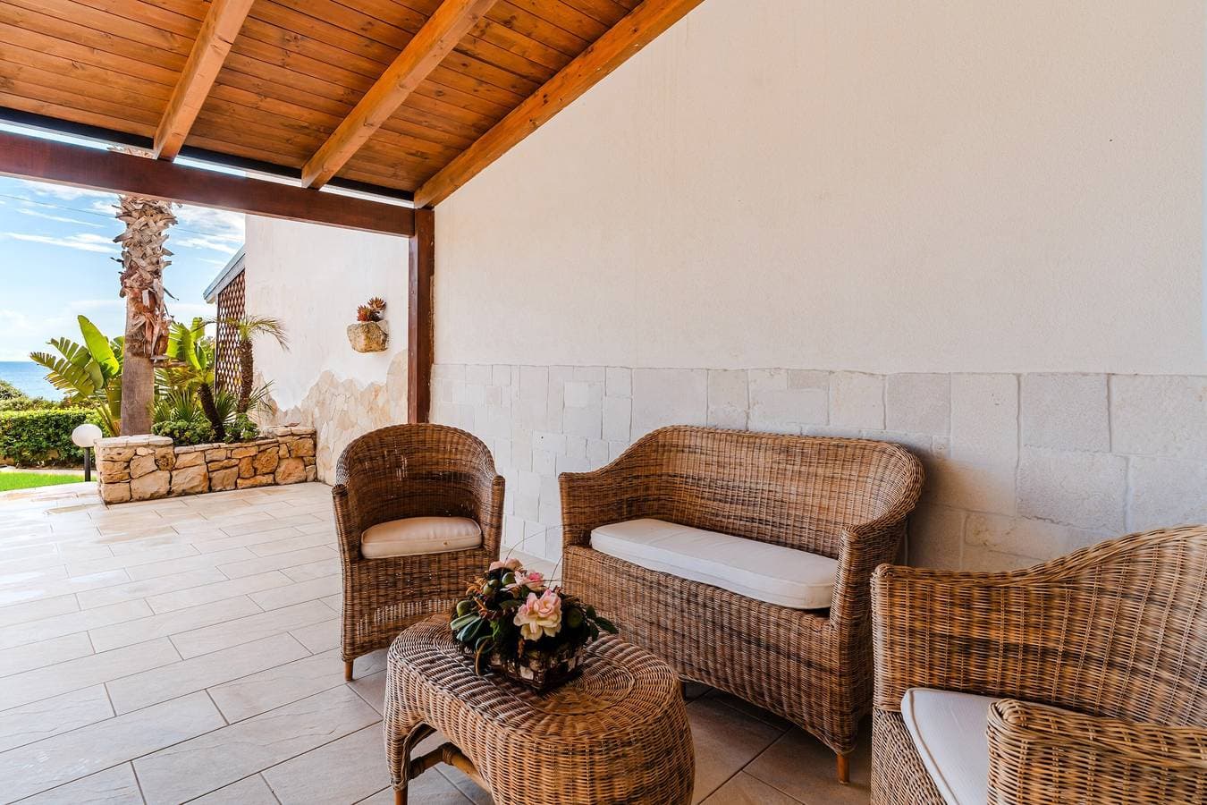 Foto 6 von 29: Villa 'Alma' mit Meerblick, privater Terrasse und Klimaanlage