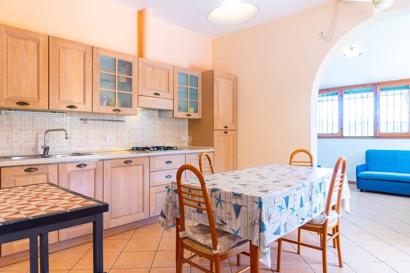 Foto 5 von 16: Ferienwohnung für 5 Personen mit Terrasse