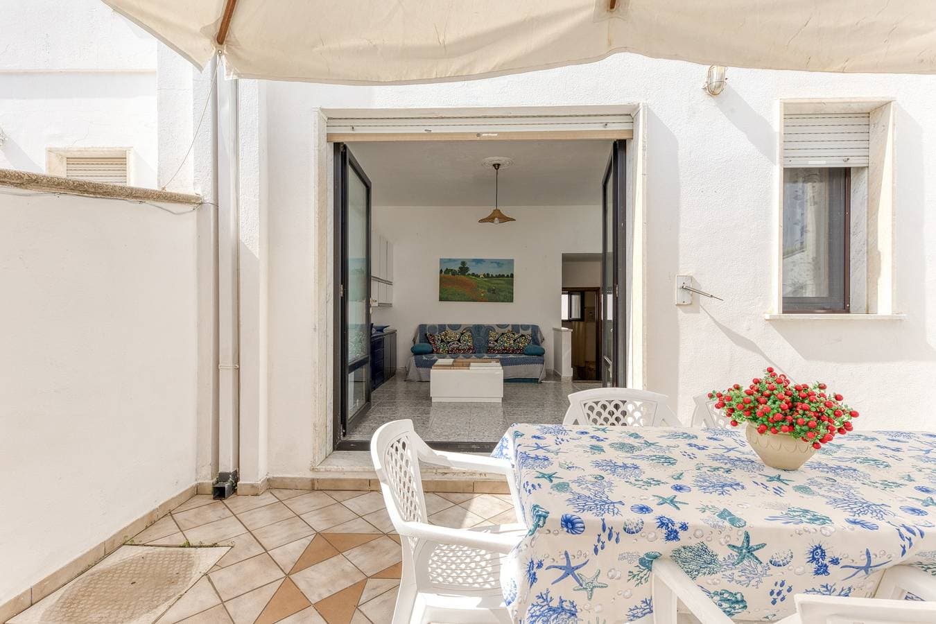 Foto 8 von 25: Apartment 'Baia Delle Sirene Le' mit privater Terrasse und Klimaanlage