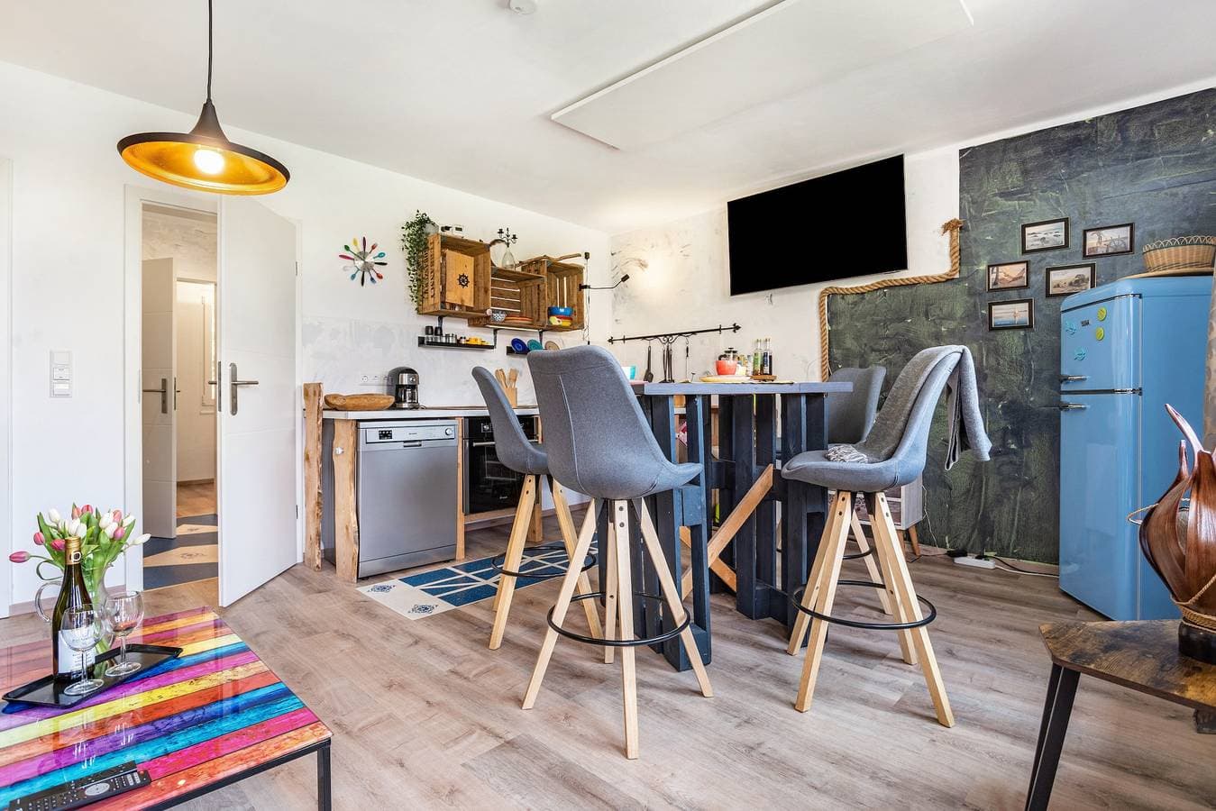 Foto 5 von 25: Ferienwohnung Patchwork  2 Schlafzimmer für maximal 4 personen (50 m²) in alt reddevitz
