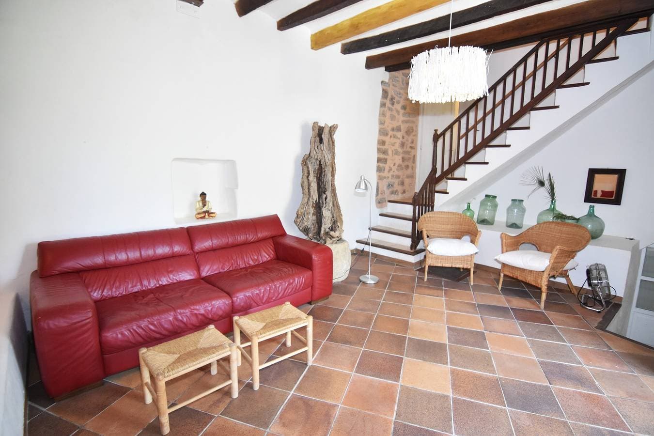 Foto 4 von 39: Ferienhaus 'S'abeurada mit Pool in Sóller', Bergblick, WLAN & Klimaanlage