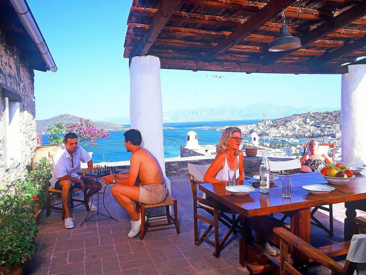Foto 2 von 42: Authentisches Kreta Elounda Haus mit Meerblick Margarita