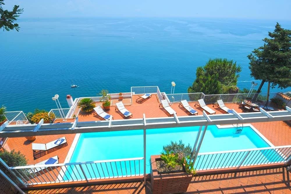 Foto 12 von 30: Idyllische Villa mit privatem Pool Ravello, atemberaubende Aussicht, Spa, nahe am Strand