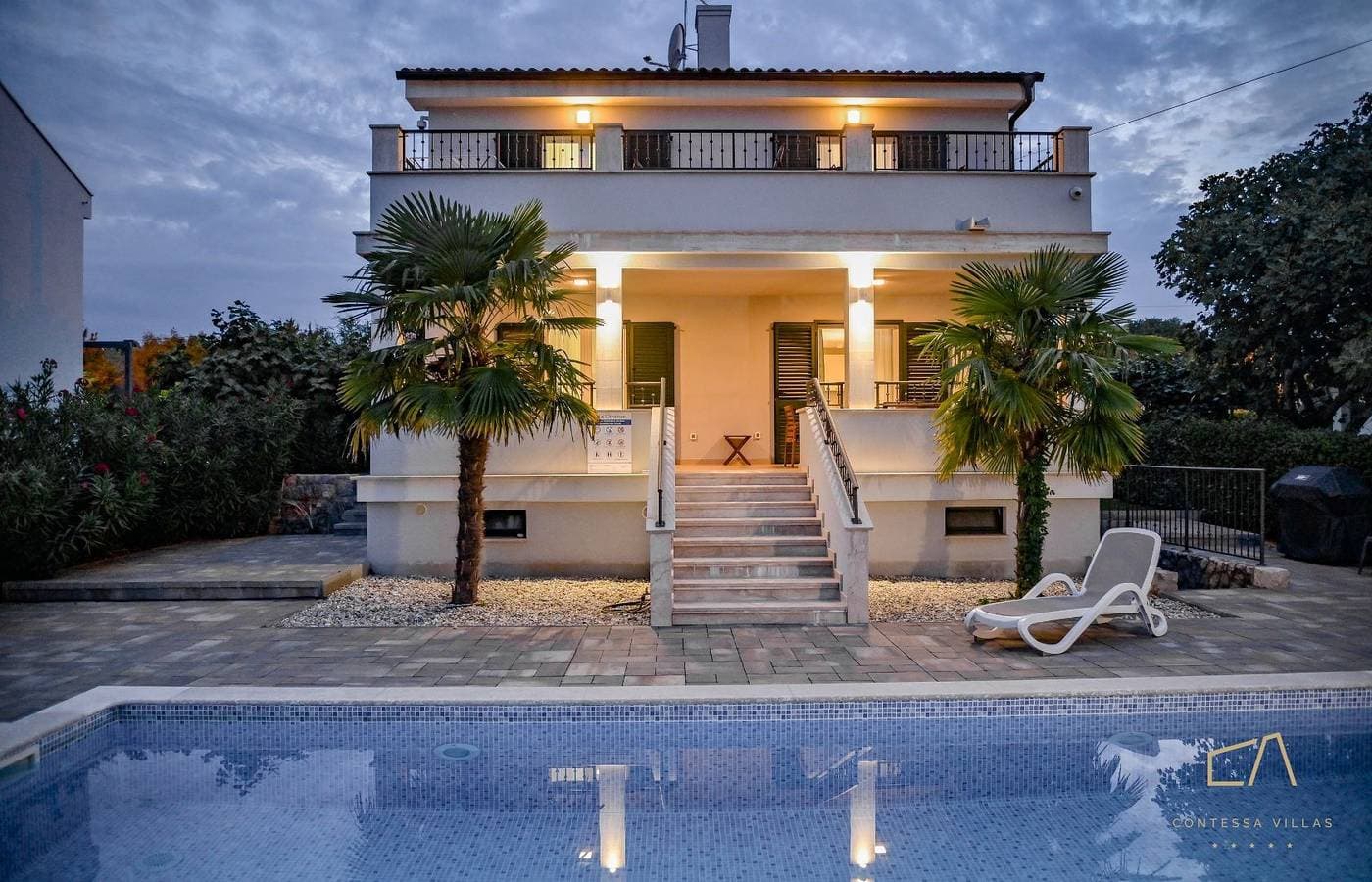 Moderne Villa Christian mit Pool und Sauna 1