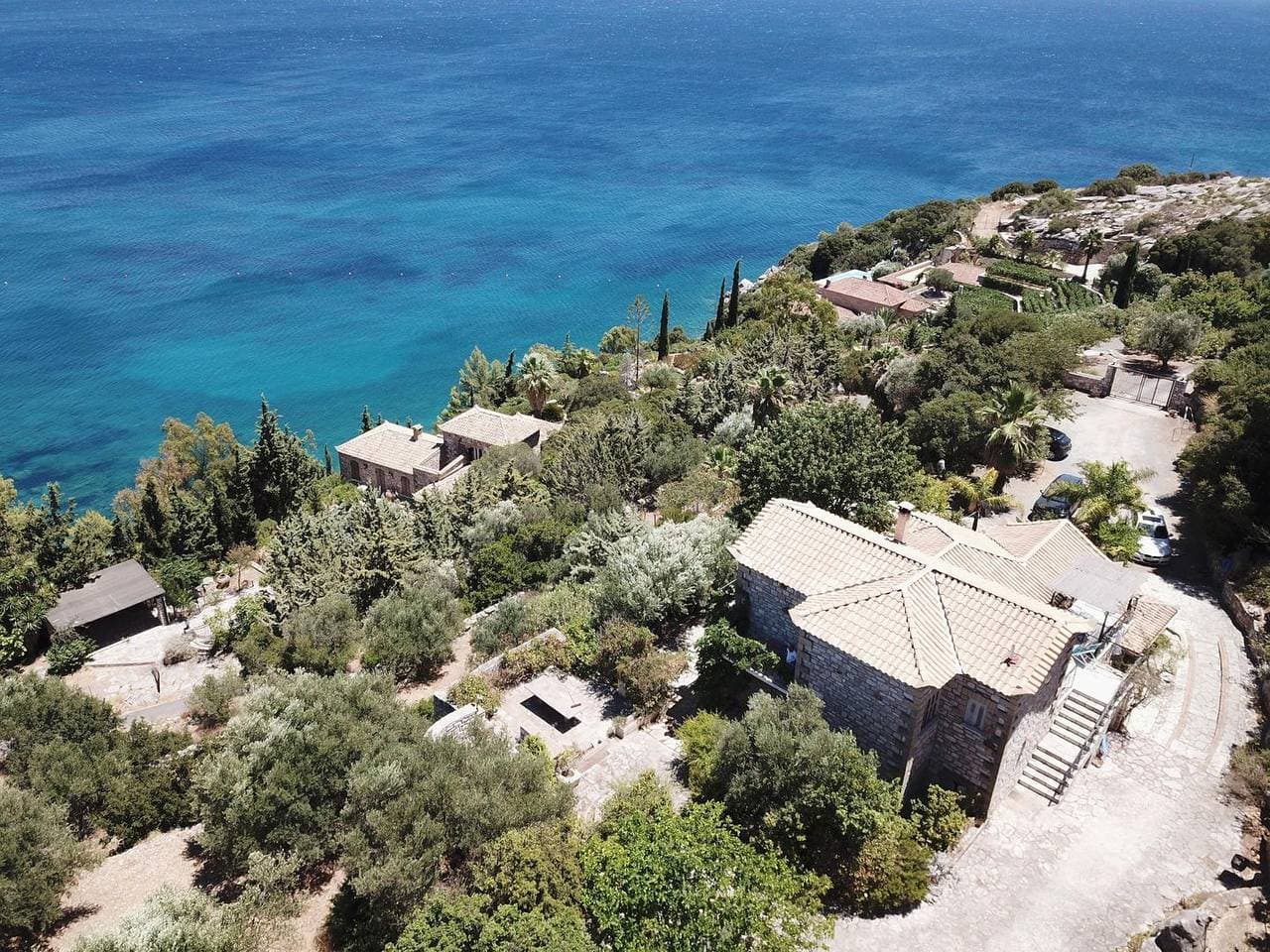 Foto 2 von 35: Einmaliger Blick auf die Messenische Bucht - Ferienhaus mit Wifi | Peloponnes