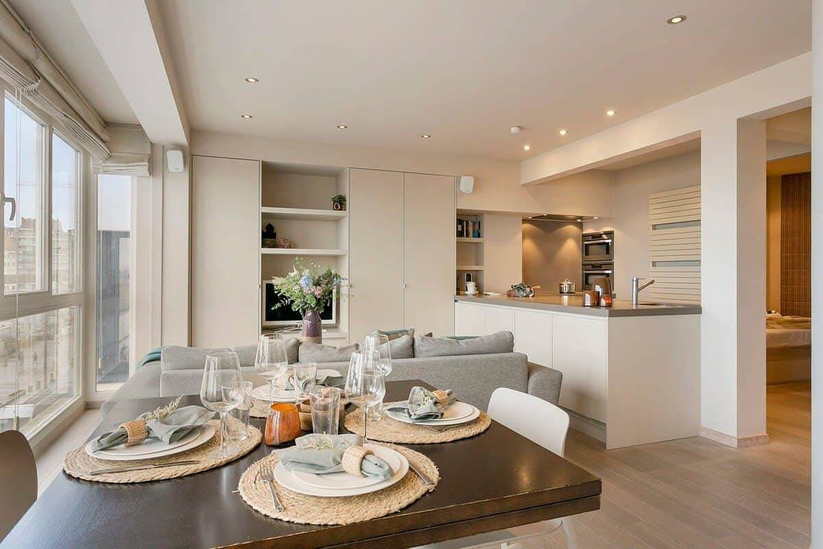 Foto 4 von 19: Ferienwohnung für 6 Personen mit Meerblick