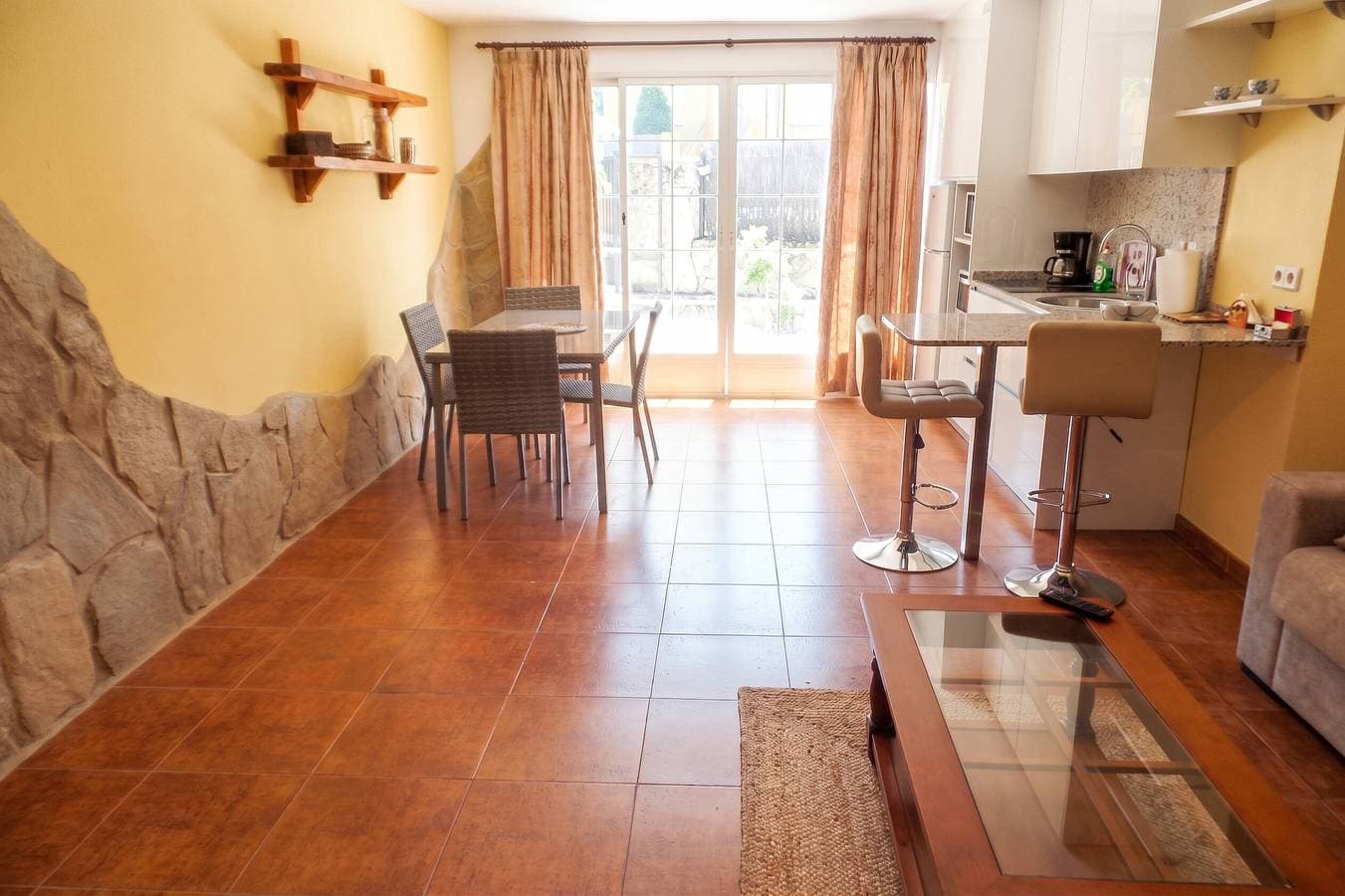 Foto 6 von 35: Gemütliche Wohnung in Collado Villalba 100 m² mit offenem Garten