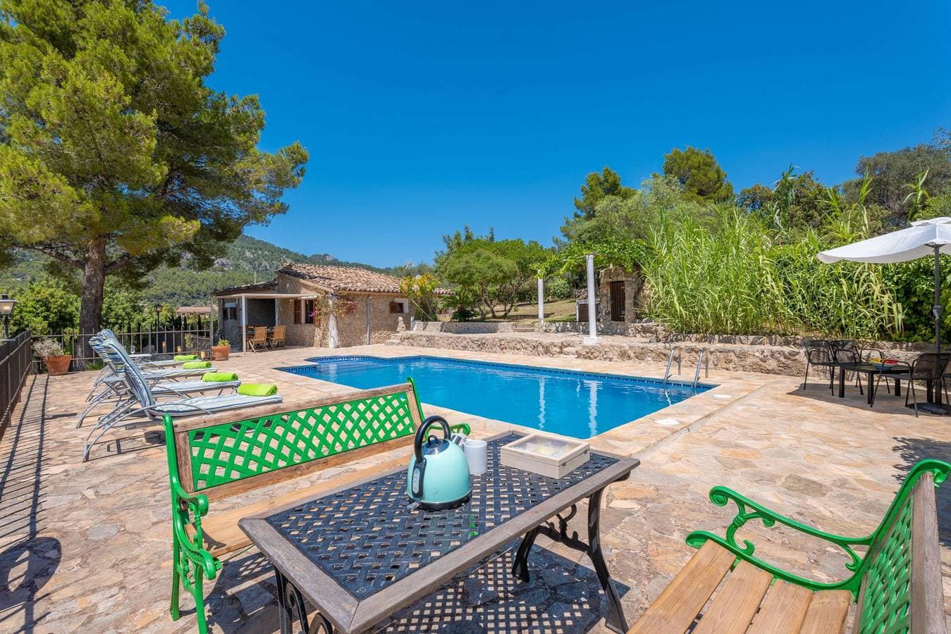 Foto 7 von 36: Son Durí - Ferienhaus mit privaten Pool in Mancor de la Vall. WiFi gratis