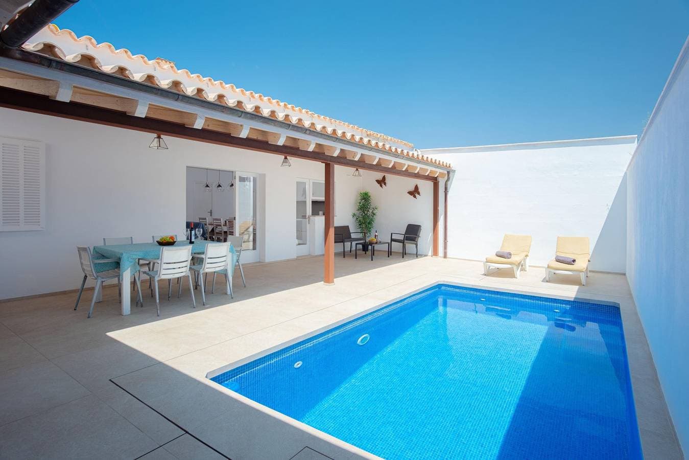 Sestanyolet - Ferienhaus mit privaten Pool in S'Estanyol (Llucmajor). WiFi gratis 1