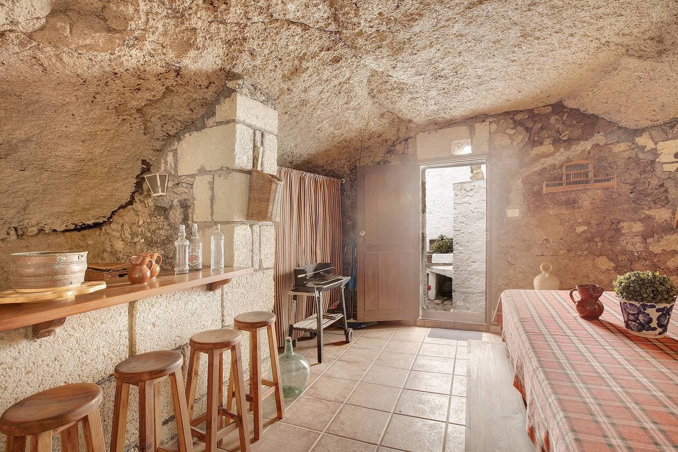 Foto 11 von 26: Ferienhaus 'Casa Rural Madre Nieves' mit Meerblick, privater Terrasse und WLAN