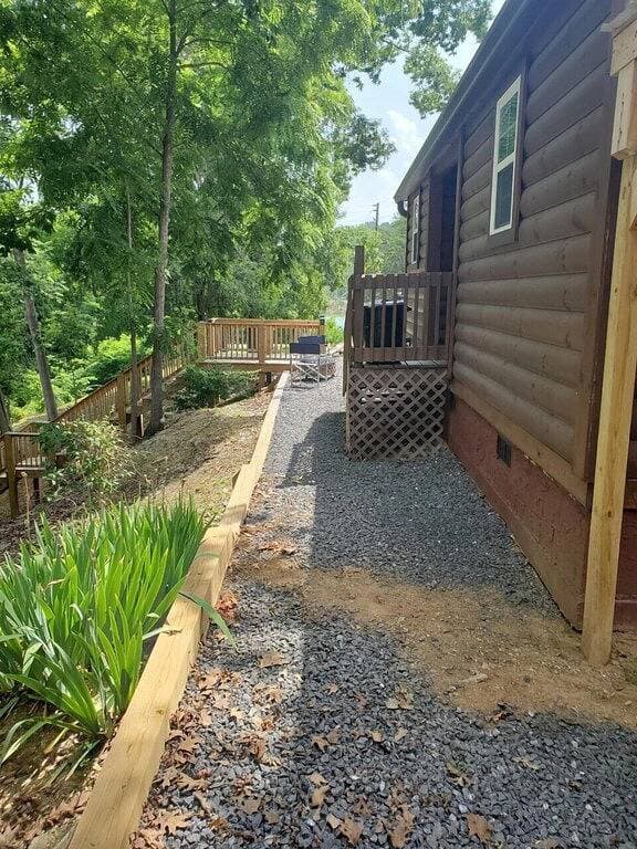 Foto 9 von 17: Schönes Tiny Home Blockhaus am See - Perfekt für einen Pärchenurlaub!