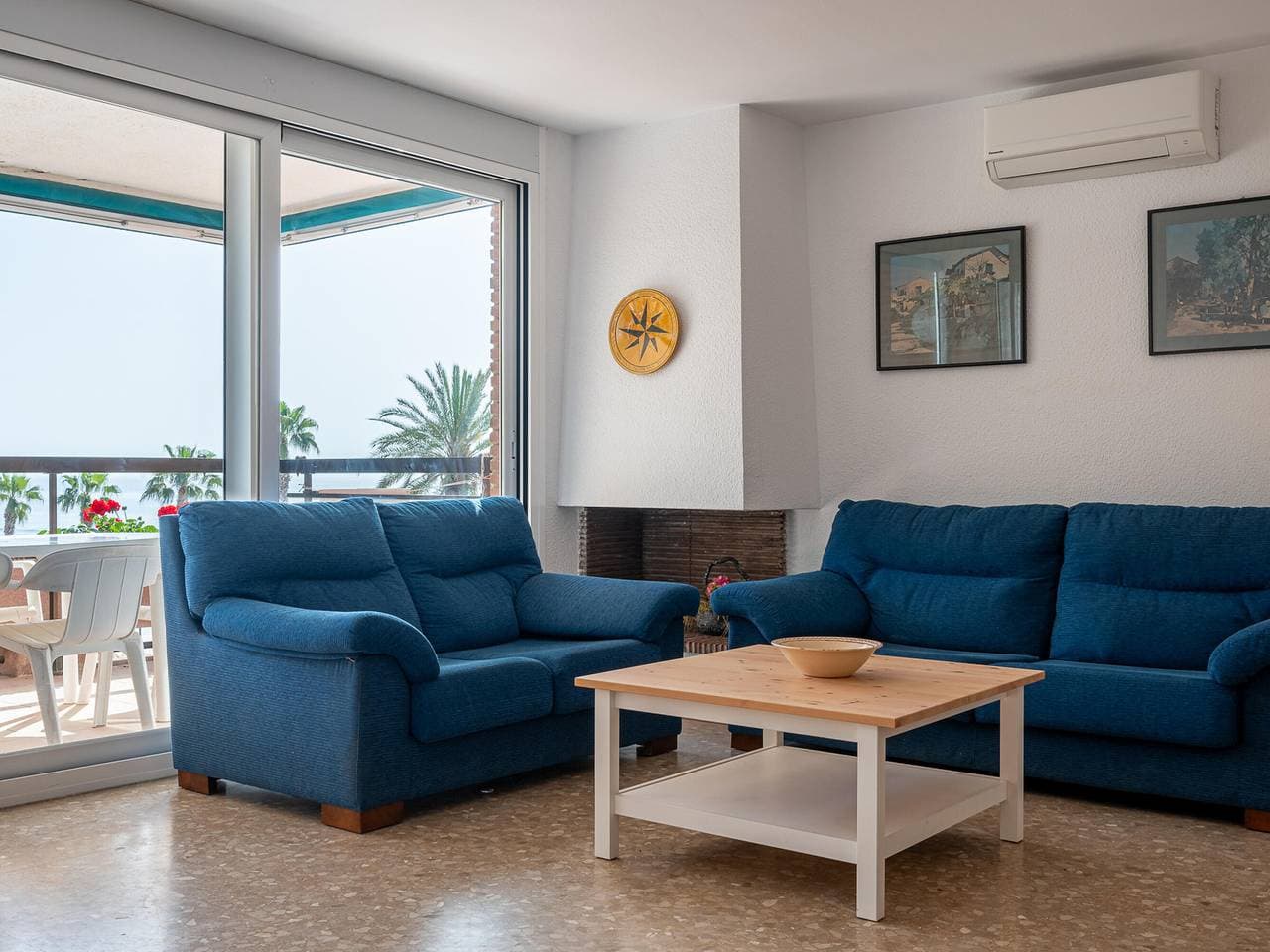 Foto 8 von 36: 3-Zimmer-Wohnung, Terrasse, Parkplatz, Klimaanlage, Meerblick