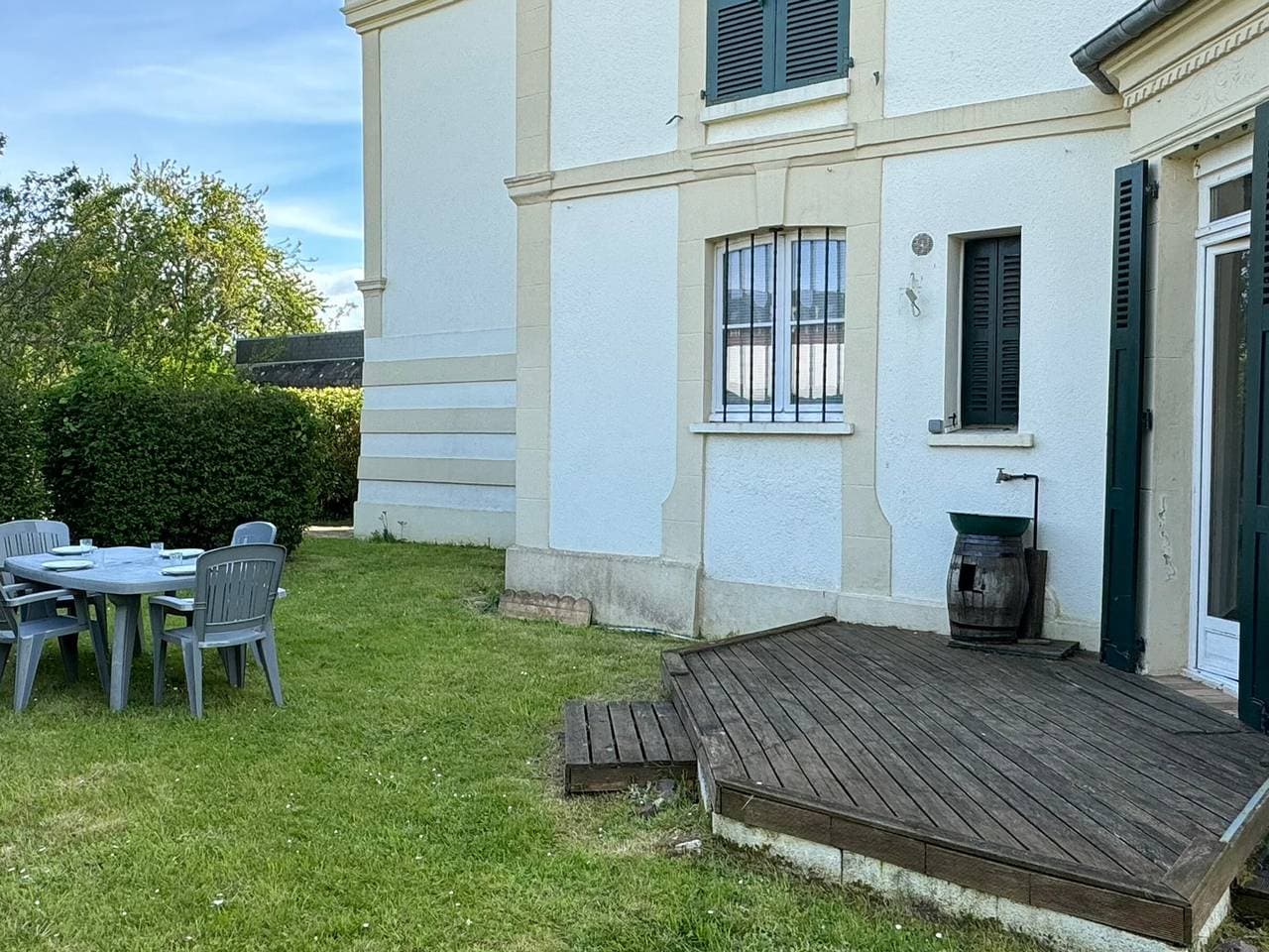 Foto 5 von 16: Cabourg: Großzügige 3-Zimmer-Wohnung mit Garten, nahe Zentrum, ruhige Lage