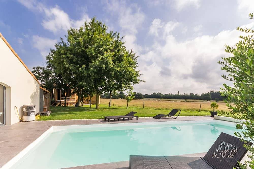 Foto 13 von 15: Charmante cabane calme avec piscine privative chauffée, à deux pas de Clisson et Nantes