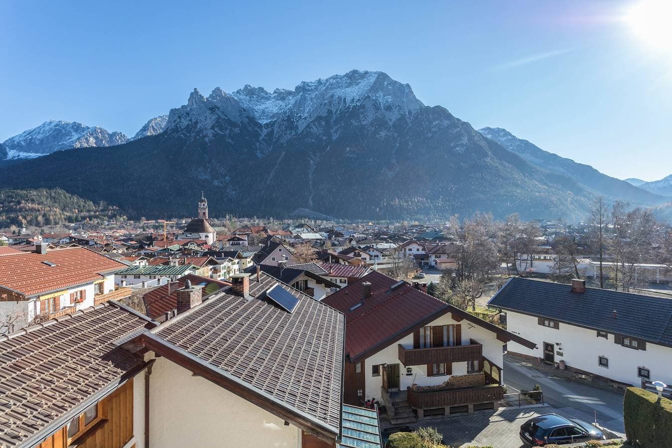 Foto 5 von 23: Ferienwohnung "Bernstein" in der Nähe des Skilifts mit Bergblick, WLAN, Balkon & Terrasse