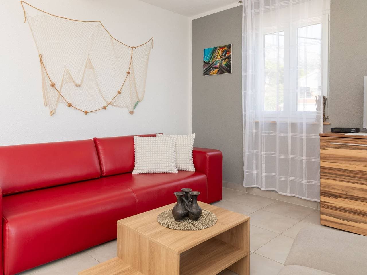Foto 7 von 56: Moderne, helle Ferienwohnung mit Meerblick