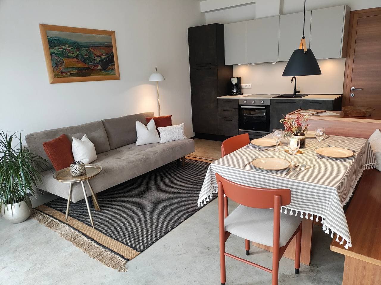 Foto 2 von 23: Ferienwohnung Matthäus mit Bergblick, WLAN, Garten und Terrasse