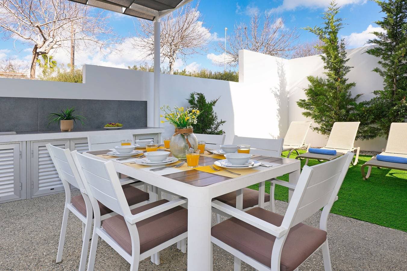Foto 7 von 34: Villa für 7 Personen mit Pool