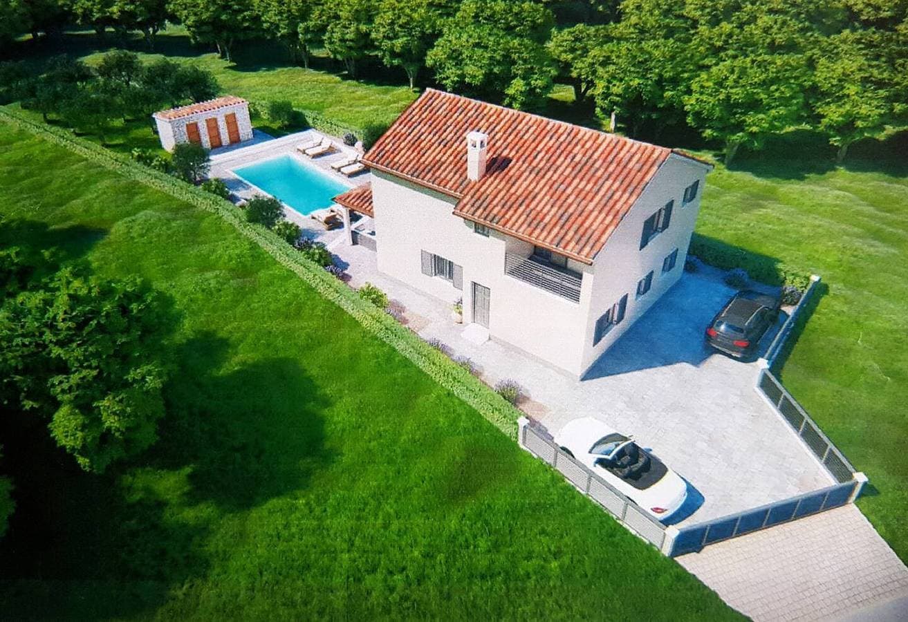 Villa Isabella with pool in Sovinjak, Istria 1