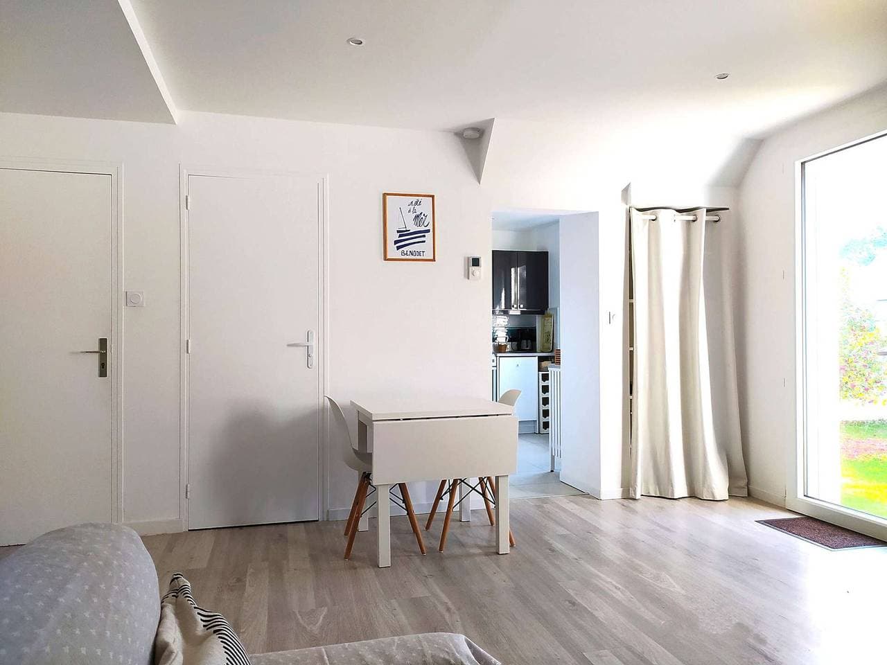 Foto 5 von 11: Gemütliche Wohnung 150m vom Strand mit geschlossenem Garten