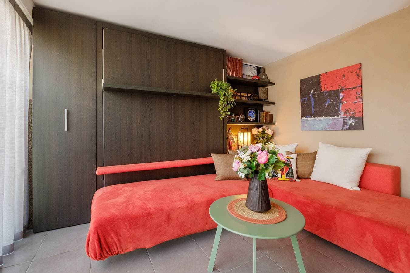 Foto 11 von 27: Ferienwohnung 'Des Vacances De Rêve À Mandelieu' mit Gemeinschaftspool und Klimaanlage